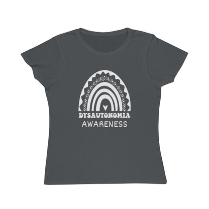 Dysautonomia Big Awareness Rainbow | Women's Lightweight, Organic Classic T-shirt