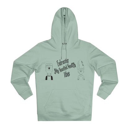 Embracing My Haunted Health Vibes in Pastel Aesthetic | Unisex Heavy Blend Organic Hoodie Sweatshirt