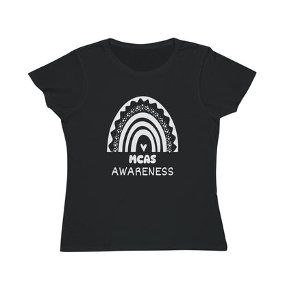 MCAS Big Awareness Rainbow | Women's Lightweight, Organic Classic T-shirt