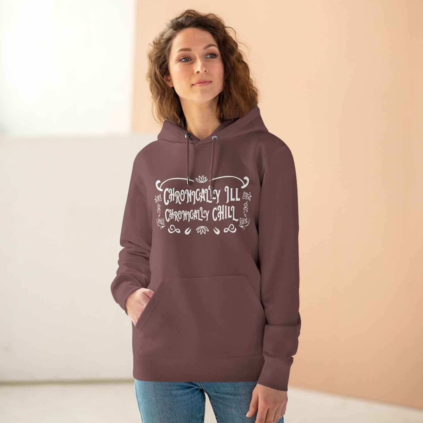 Chronically Ill, Chronically Chill | Unisex Heavy Blend Organic Hoodie Sweatshirt