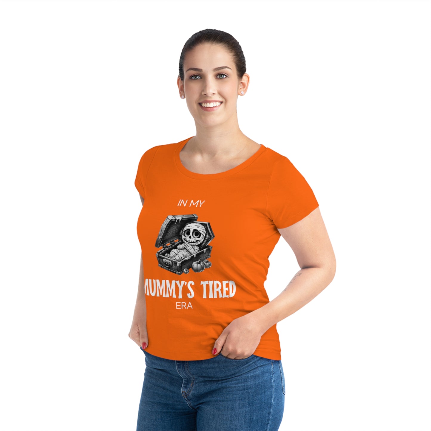 In My Mummy’s Tired Era, Women's Jazzer T-shirt (Dark), Printed