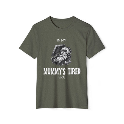 In My Mummy’s Tired Era, Unisex Organic Cotton T-shirt, Printed