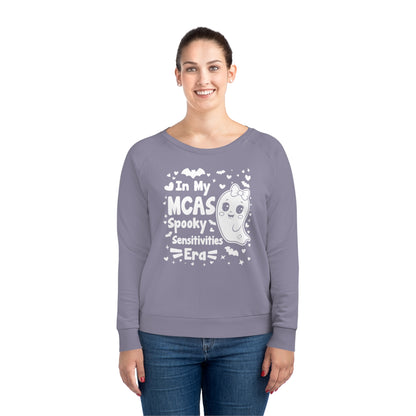 In My MCAS Spooky Sensitivities Era, Women's Dazzler Relaxed Organic Fit Sweatshirt, Printed