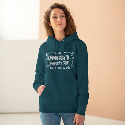 Chronically Ill, Chronically Chill | Unisex Heavy Blend Organic Hoodie Sweatshirt