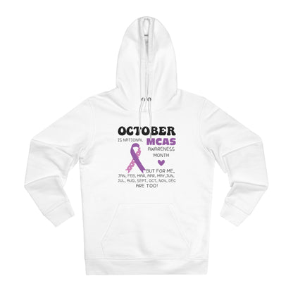 Awareness Month - MCAS in Pastel Aesthetic | Unisex Heavy Blend Organic Hoodie Sweatshirt