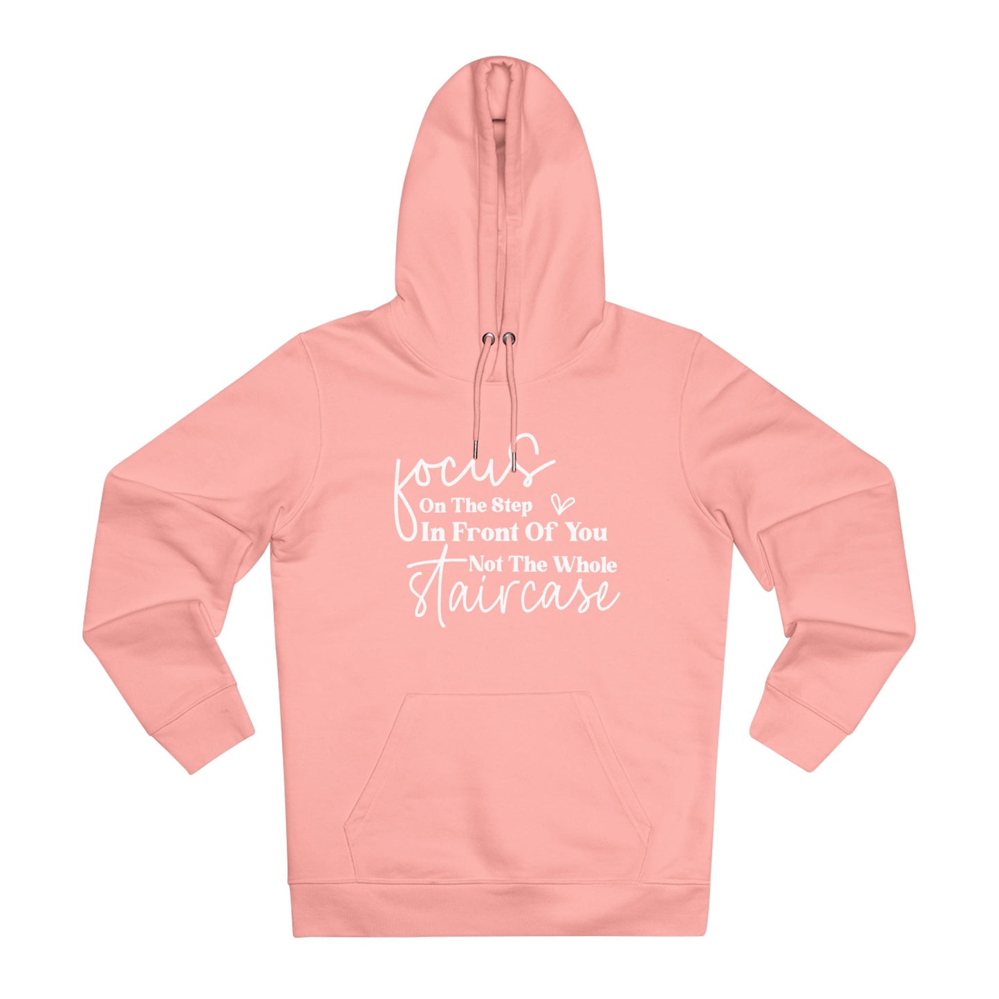 Focus On the Step in Front of You | Unisex Heavy Blend Organic Hoodie Sweatshirt