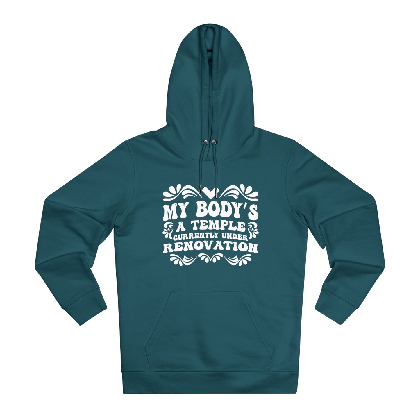 My Body's A Temple... | Unisex Heavy Blend Organic Hoodie Sweatshirt