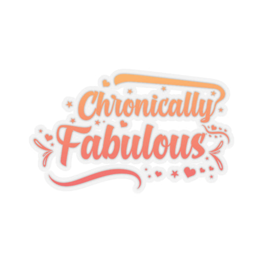 Chronically Fabulous, Sticker (In Color)