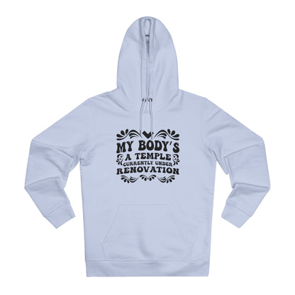 My Body's A Temple... in Pastel Aesthetic | Unisex Heavy Blend Organic Hoodie Sweatshirt