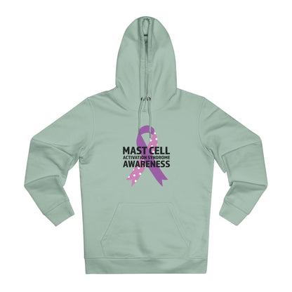 Awareness Ribbon - MCAS in Pastel Aesthetic | Unisex Heavy Blend Organic Hoodie Sweatshirt