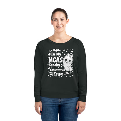 In My MCAS Spooky Sensitivities Era, Women's Dazzler Relaxed Organic Fit Sweatshirt, Printed