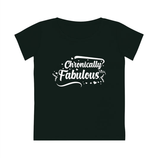 Chronically Fabulous, Women's Jazzer T-shirt (Dark), Printed