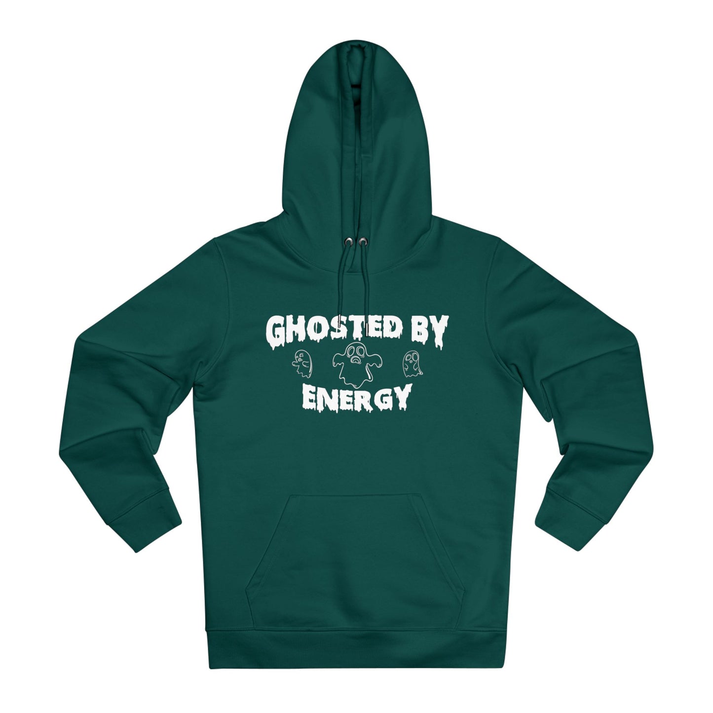 Ghosted by Energy with Spooky Ghosts | Unisex Heavy Blend Organic Hoodie Sweatshirt