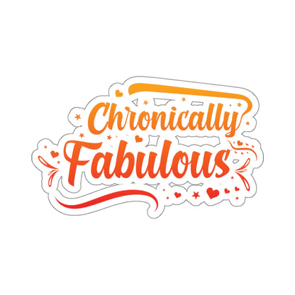 Chronically Fabulous, Sticker (In Color)