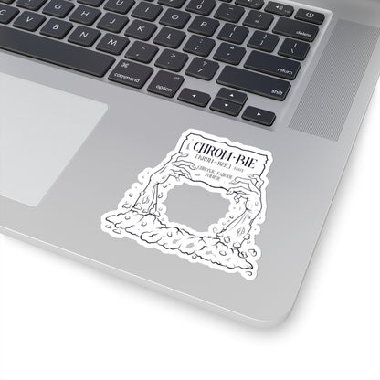 Chrombie, Sticker (Black)