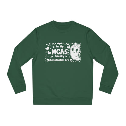 In My MCAS Spooky Sensitivities Era, Unisex Organic Sweatshirt, Printed