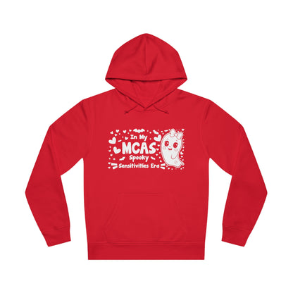 In My MCAS Spooky Sensitivities Era, Unisex Organic Drummer Hoodie, Printed