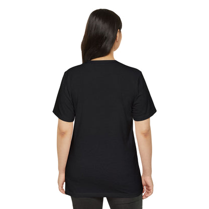 My Body's A Temple..., Unisex Organic Cotton T-shirt (Colorful), Printed