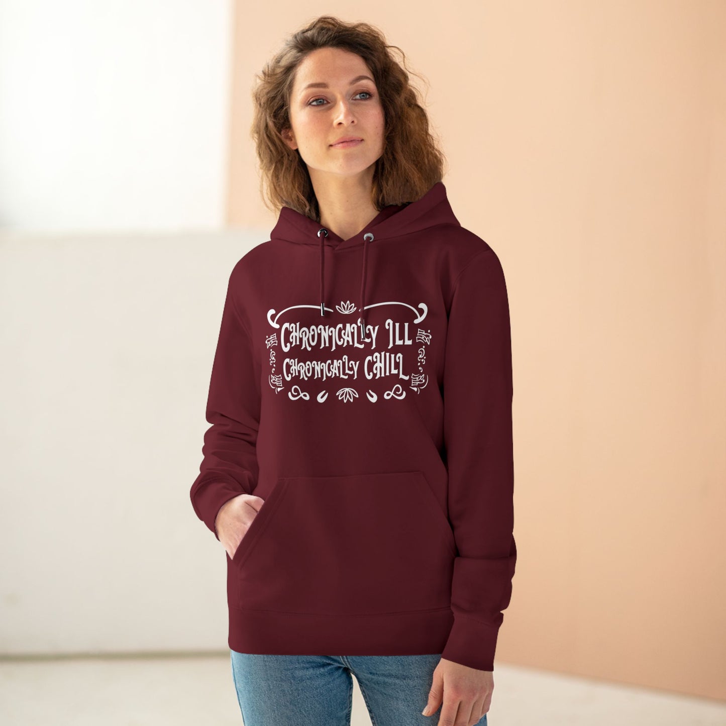 Chronically Ill, Chronically Chill | Unisex Heavy Blend Organic Hoodie Sweatshirt