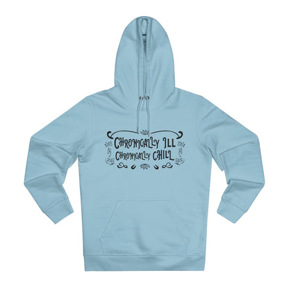 Chronically Ill, Chronically Chill in Pastel Aesthetic | Unisex Heavy Blend Organic Hoodie Sweatshirt