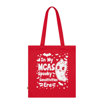 In My MCAS Spooky Sensitivities Era, Organic Tote (Colorful), Printed