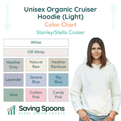 Awareness Month - Alzheimer's in Pastel Aesthetic | Unisex Heavy Blend Organic Hoodie Sweatshirt