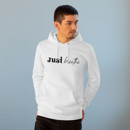 Just Breathe in Pastel Aesthetic | Unisex Heavy Blend Organic Hoodie Sweatshirt