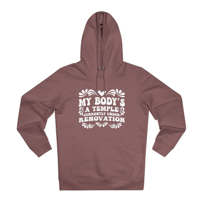 My Body's A Temple... | Unisex Heavy Blend Organic Hoodie Sweatshirt