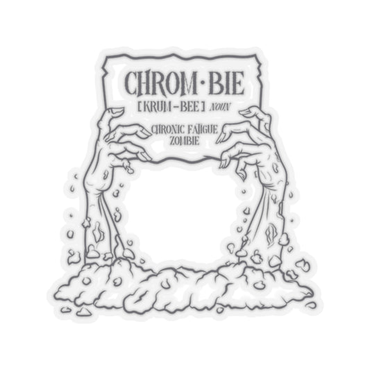 Chrombie, Sticker (Black)