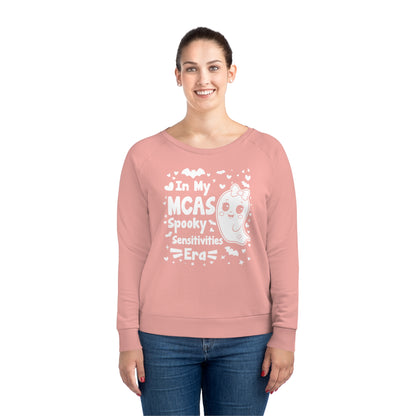 In My MCAS Spooky Sensitivities Era, Women's Dazzler Relaxed Organic Fit Sweatshirt, Printed