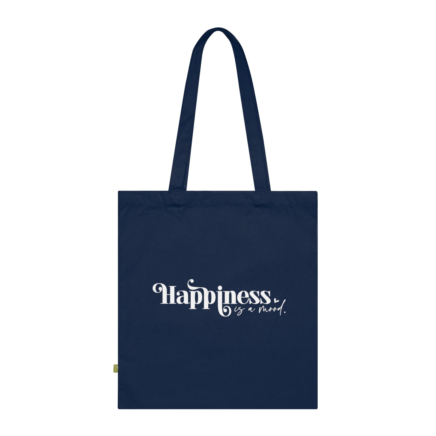 Happiness is a Mood, Organic Tote (Colorful), Printed