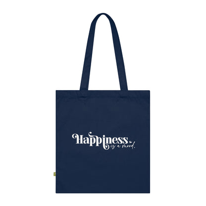 Happiness is a Mood, Organic Tote (Colorful), Printed