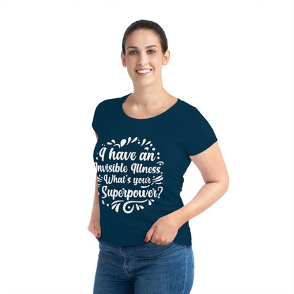 I have an Invisible Illness, Women's Jazzer T-shirt (Dark), Printed