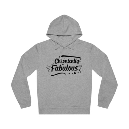 Chronically Fabulous, Unisex Organic Drummer Hoodie, Printed