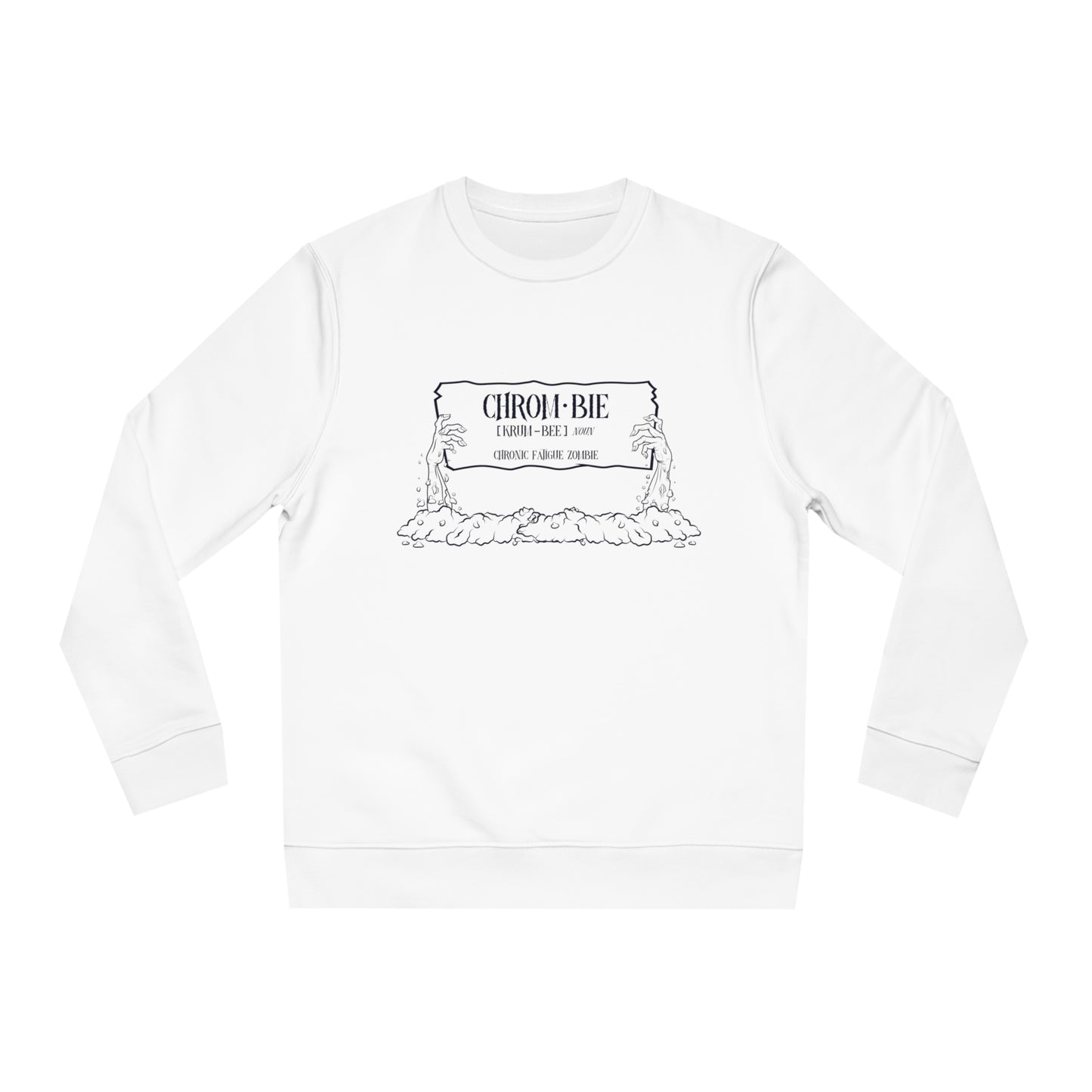 Chrombie, Unisex Organic Sweatshirt, Printed