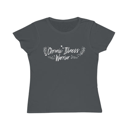 Chronic Illness Warrior, Organic Women's Classic T-Shirt, Printed