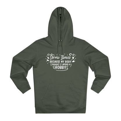 My Body Thought it Needed a Hobby | Unisex Heavy Blend Organic Hoodie Sweatshirt