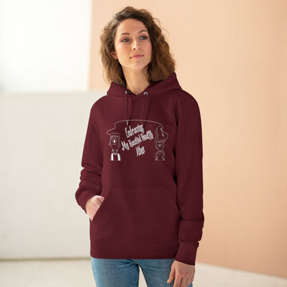 Embracing My Haunted Health Vibes | Unisex Heavy Blend Organic Hoodie Sweatshirt