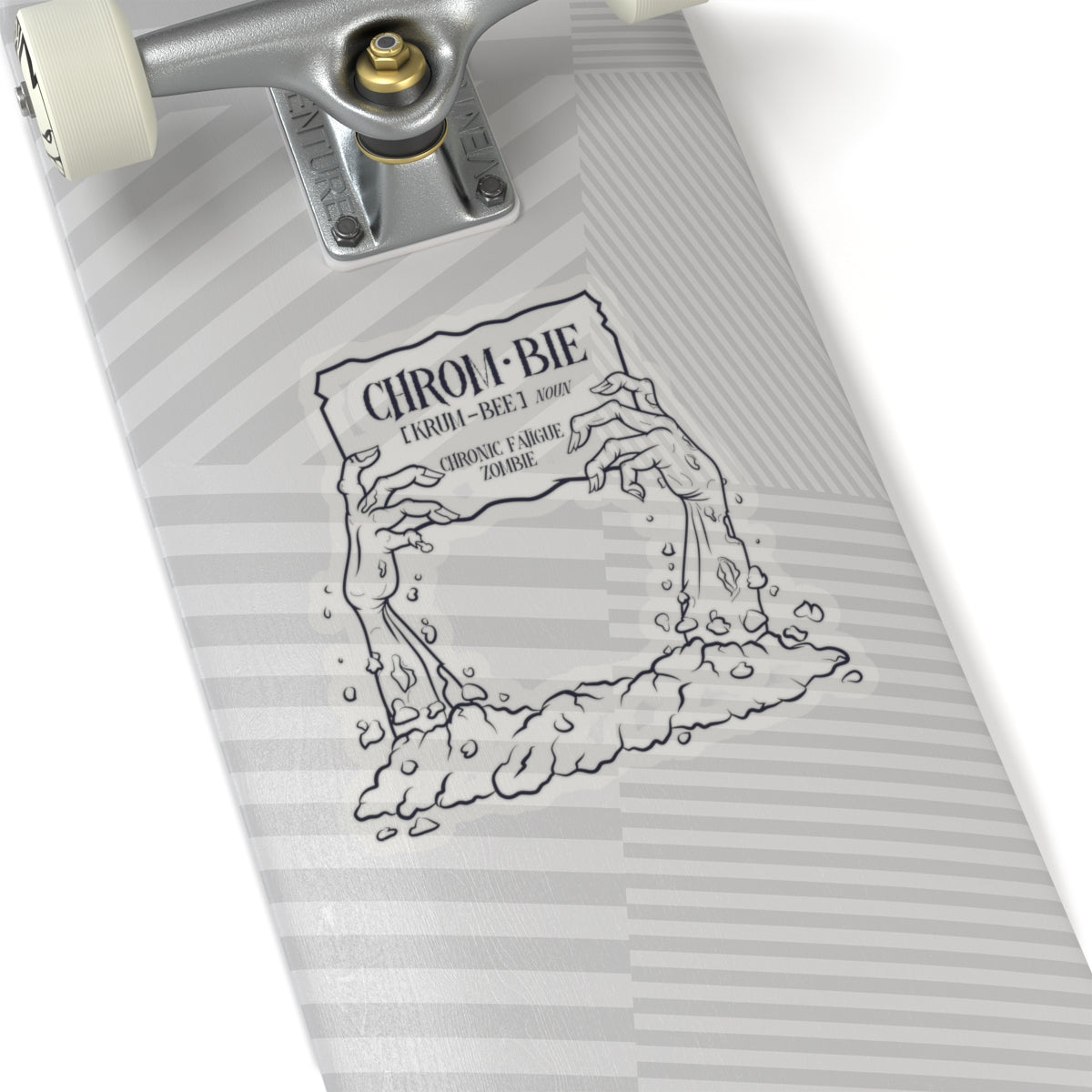 Chrombie, Sticker (Black)