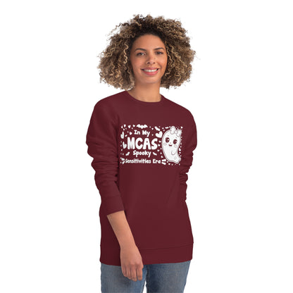 In My MCAS Spooky Sensitivities Era, Unisex Organic Sweatshirt, Printed