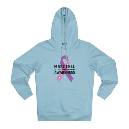 Awareness Ribbon - MCAS in Pastel Aesthetic | Unisex Heavy Blend Organic Hoodie Sweatshirt