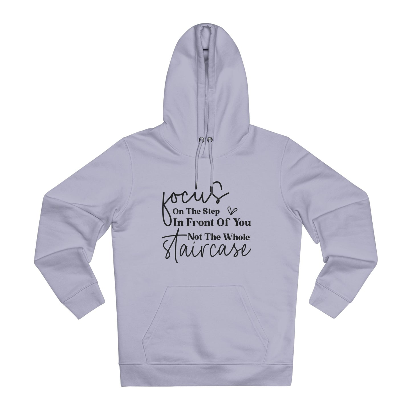 Focus On the Step in Front of You in Pastel Aesthetic | Unisex Heavy Blend Organic Hoodie Sweatshirt