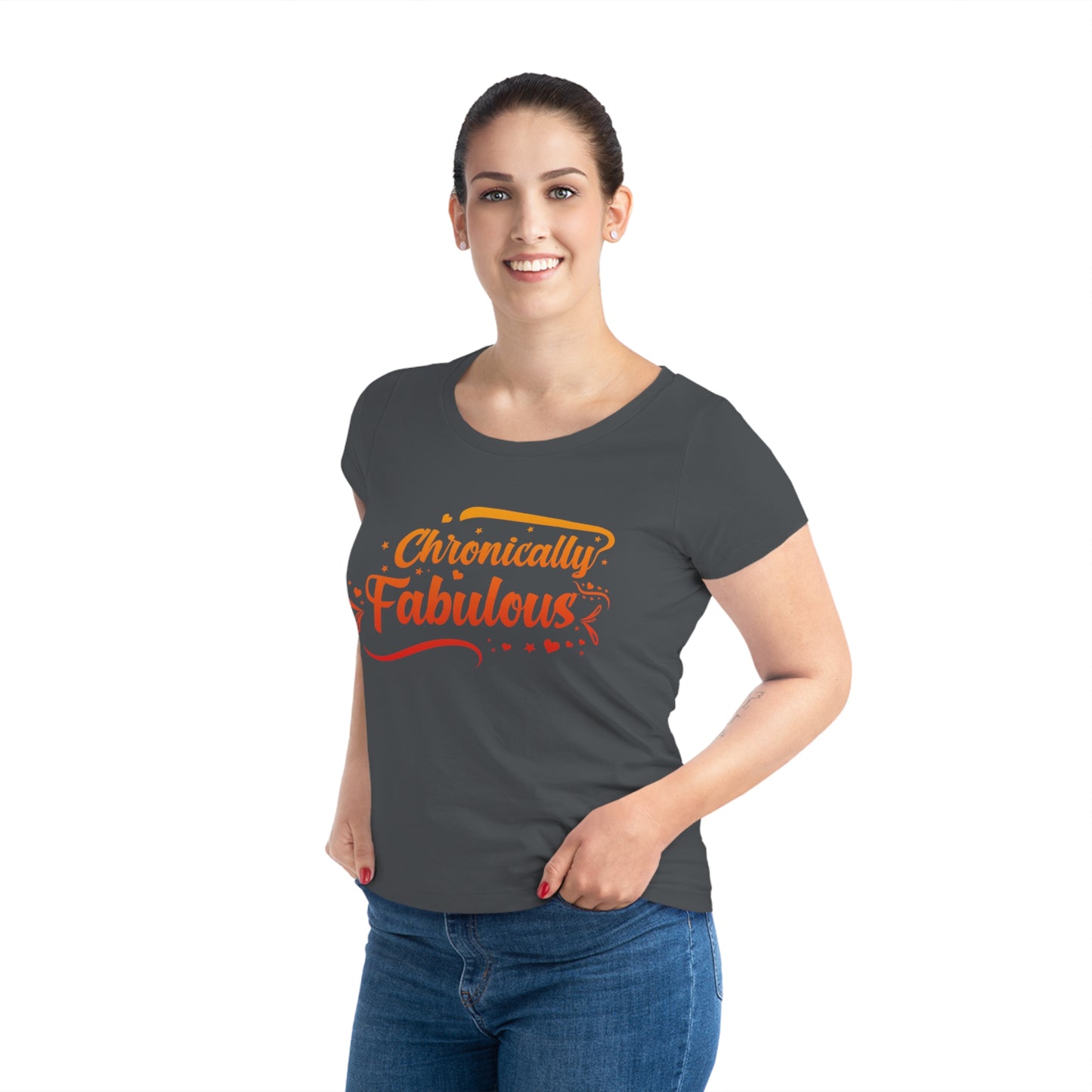 Chronically Fabulous, Women's Jazzer T-shirt, Printed