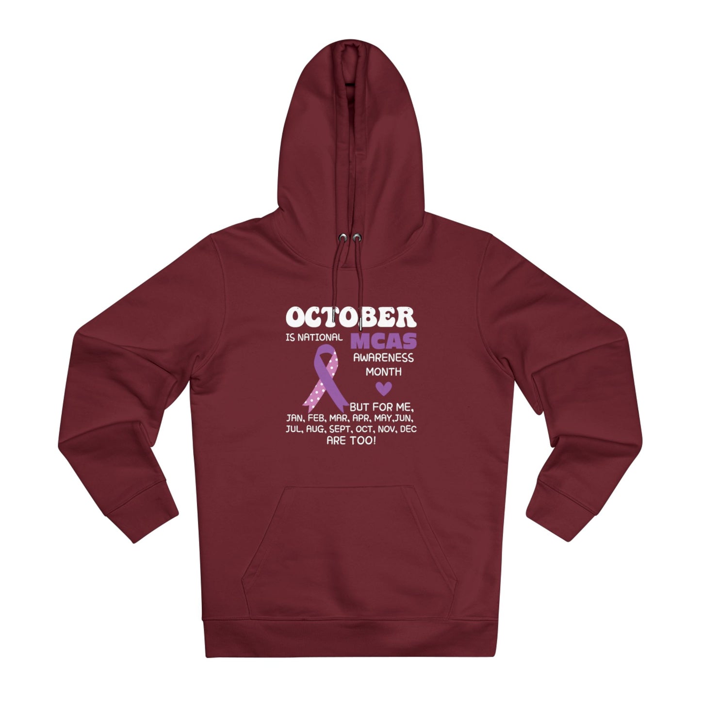 Awareness Month - Mast Cell Activation Syndrome | Unisex Heavy Blend Organic Hoodie Sweatshirt