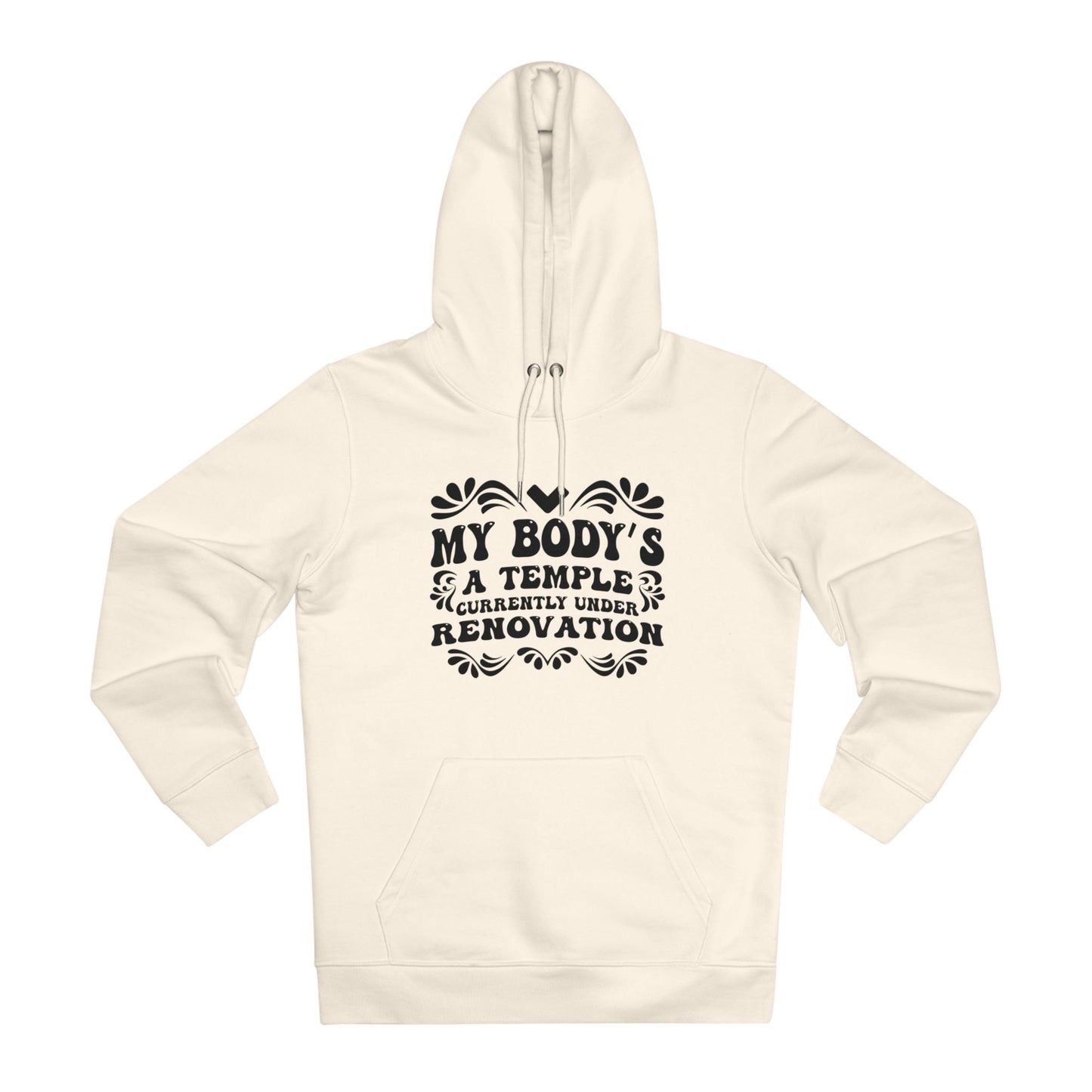 My Body's A Temple... in Pastel Aesthetic | Unisex Heavy Blend Organic Hoodie Sweatshirt