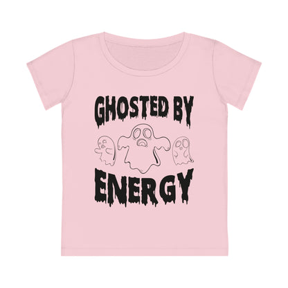 Ghosted by Energy with Spooky Ghosts, Women's Jazzer T-shirt (Light), Printed