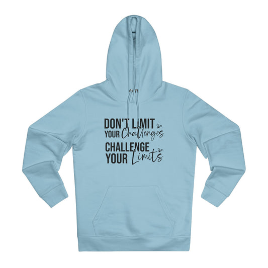 Don't Limit Your Challenges in Pastel Aesthetic | Unisex Heavy Blend Organic Hoodie Sweatshirt