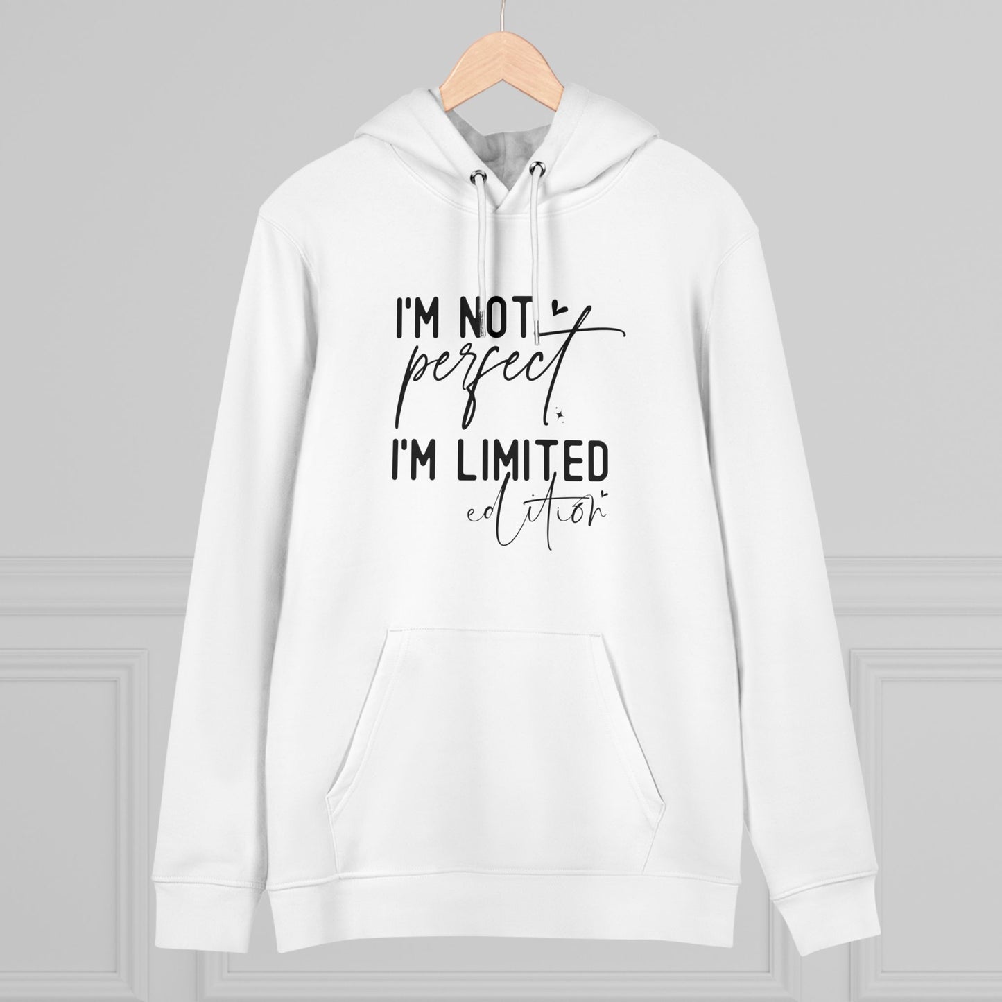 I'm Not Perfect in Pastel Aesthetic | Unisex Heavy Blend Organic Hoodie Sweatshirt