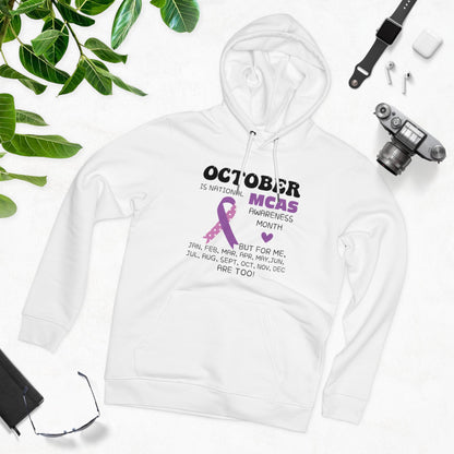 Awareness Month - MCAS in Pastel Aesthetic | Unisex Heavy Blend Organic Hoodie Sweatshirt