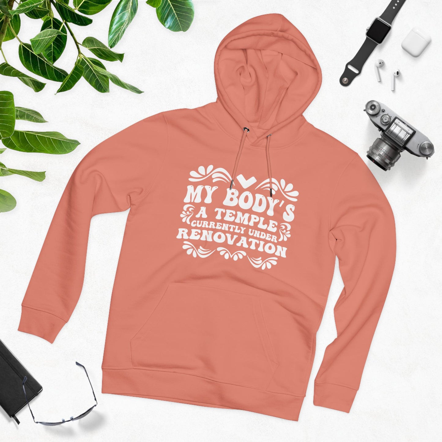 My Body's A Temple... | Unisex Heavy Blend Organic Hoodie Sweatshirt